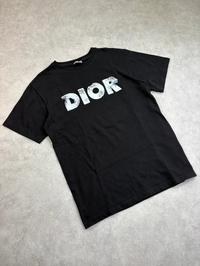 Dior x Daniel Arsham Crystal Eroded Black T-Shirt iOxrsha 3