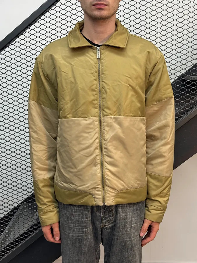 Dirk Bikkembergs Beige & Khaki Dual Nylon Jacket AUAyXlg 1