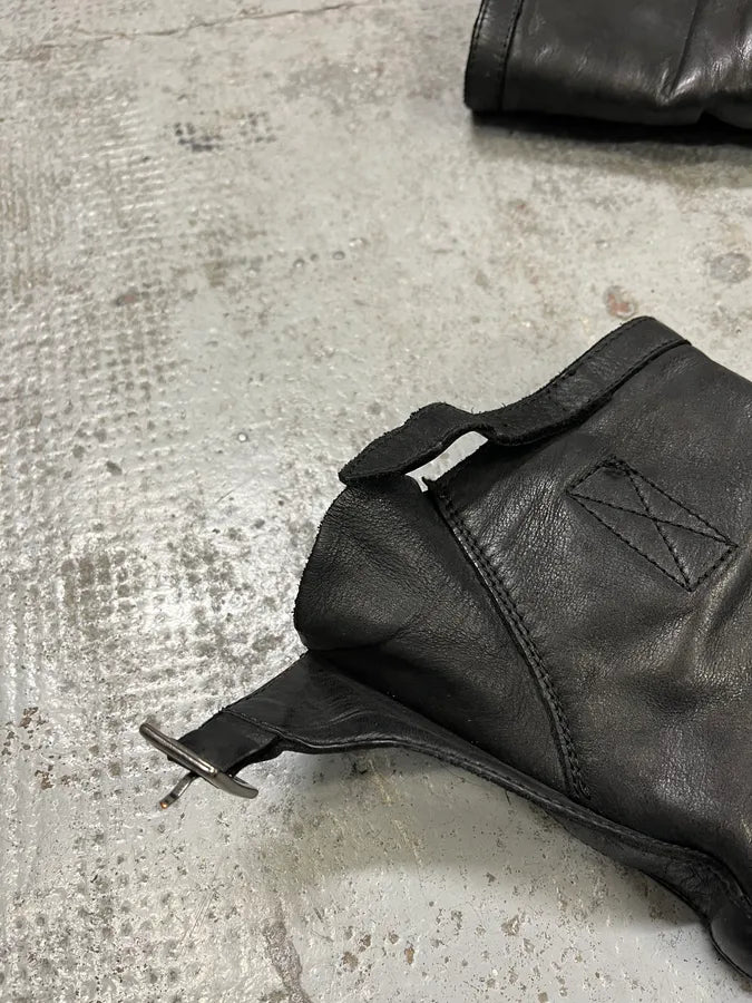 Dirk Bikkembergs Black Ankle Leather Boots QgJuUhz 4