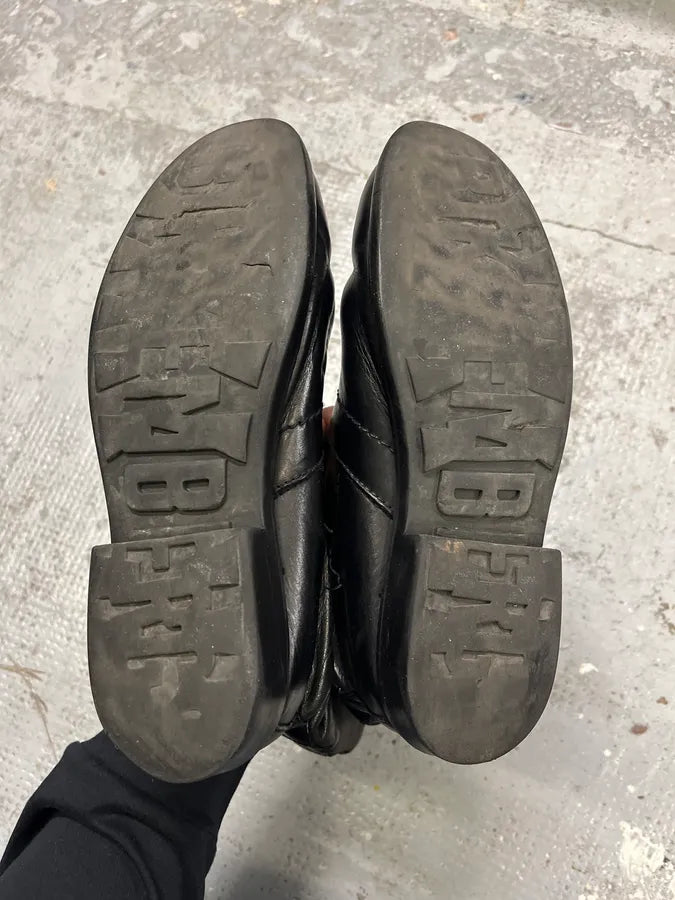 Dirk Bikkembergs Black Ankle Leather Boots QgJuUhz 7