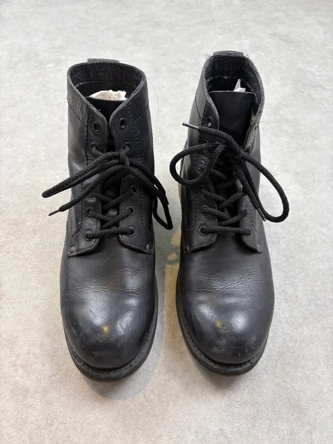 Dirk Bikkembergs Black Leather Ankle Boots MNcaGGX 1