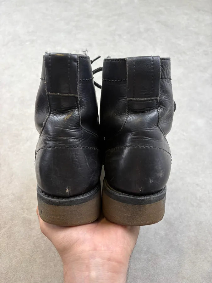Dirk Bikkembergs Black Leather Ankle Boots MNcaGGX 6