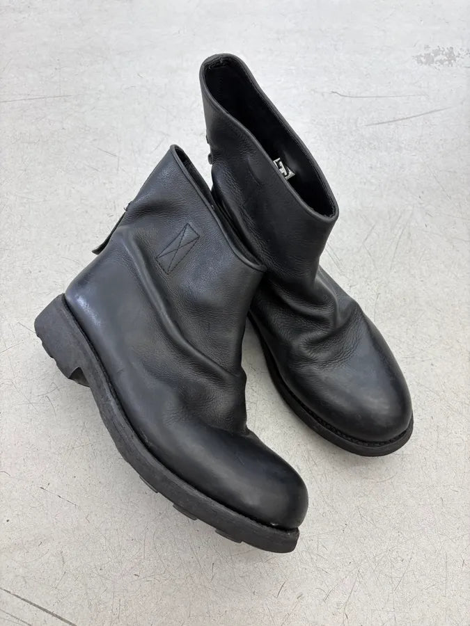 Dirk Bikkembergs Black Leather Ankle Boots uUUWAef 4