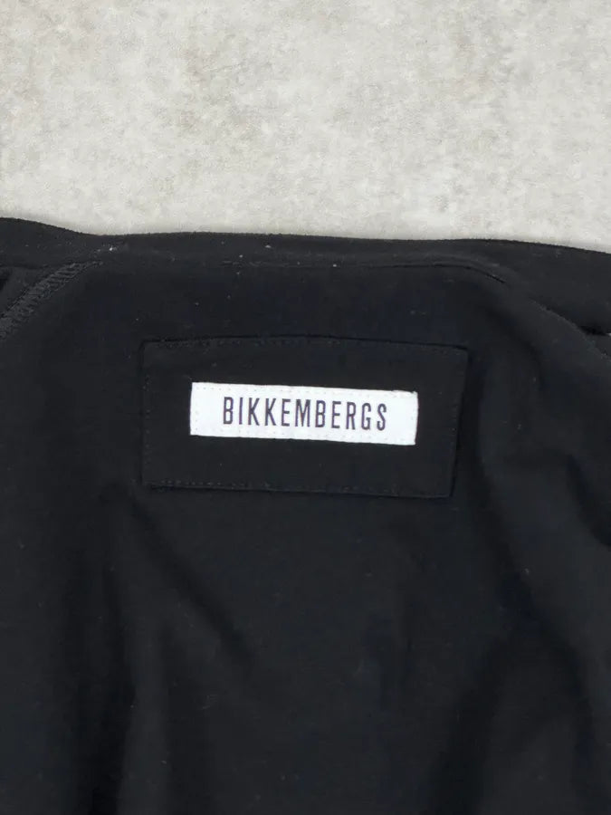 2000s Dirk Bikkembergs Mondrian Leather Color-Block Biker Leather Jacket wOZDDQU 9