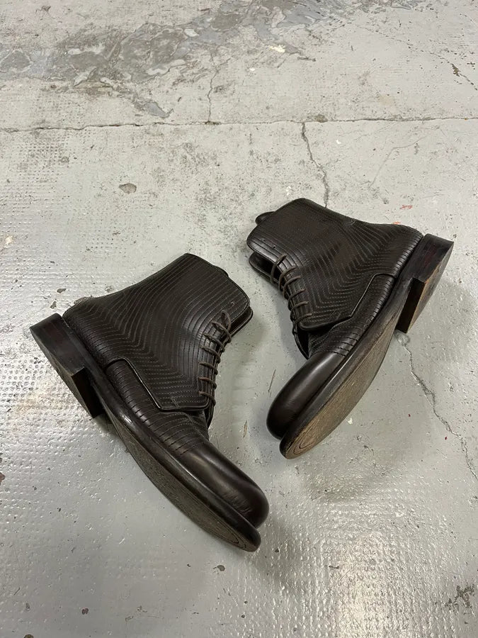 Dirk Bikkembergs Brown Leather Lined Ankle Boots QFvFmpv 1