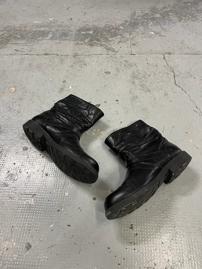 Dirk Bikkembergs Double Buckle Black Ankle Boots XsUOzzp 2