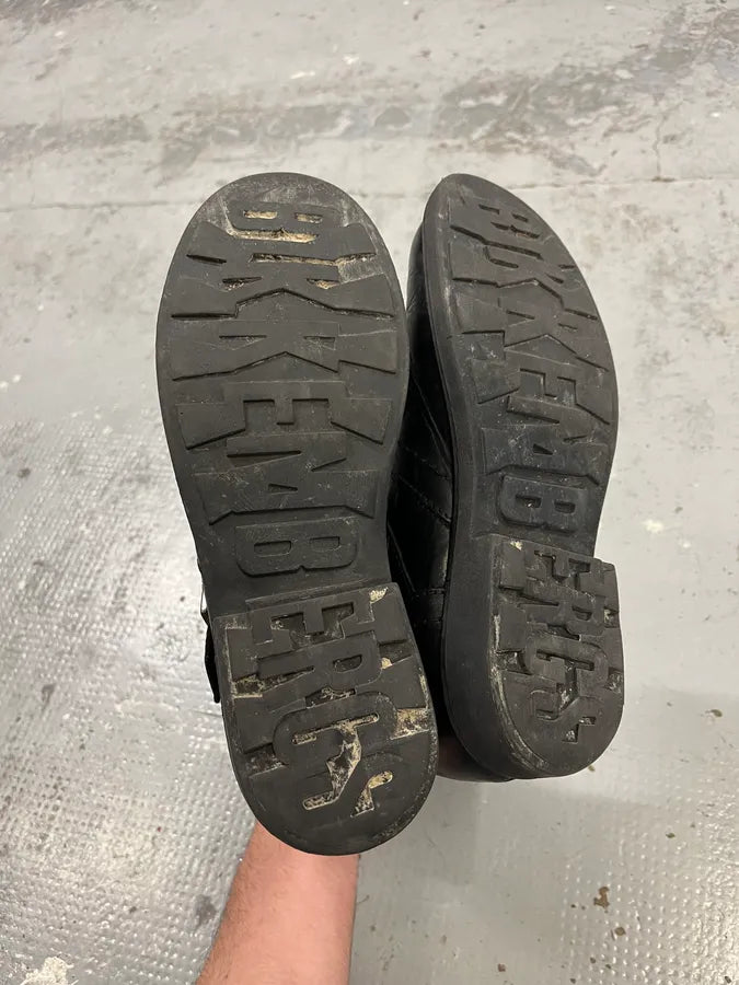 Dirk Bikkembergs Double Buckle Black Ankle Boots XsUOzzp 6