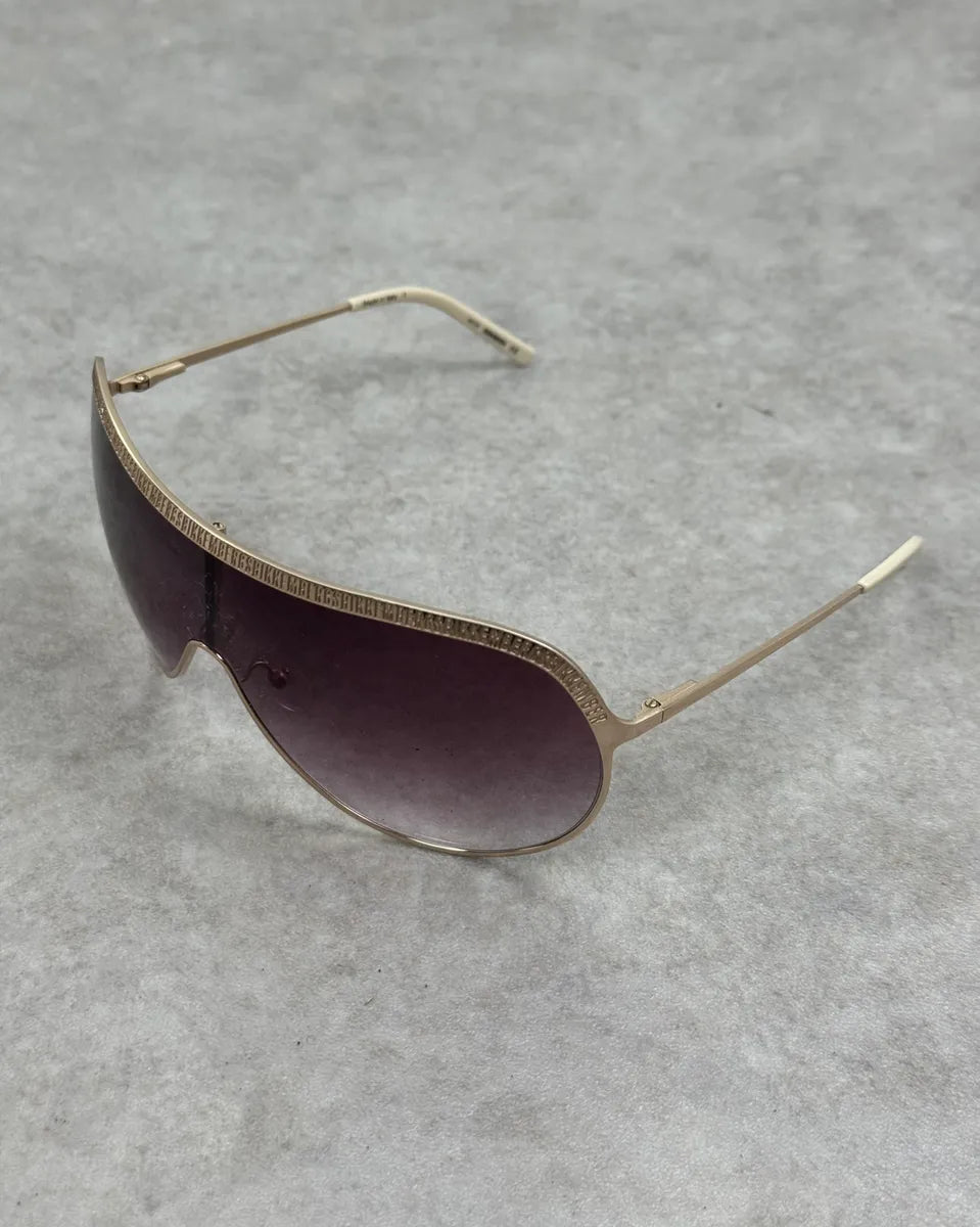 Dirk Bikkembergs Gold Metal Bordeaux Sunglasses ISXDFld 4