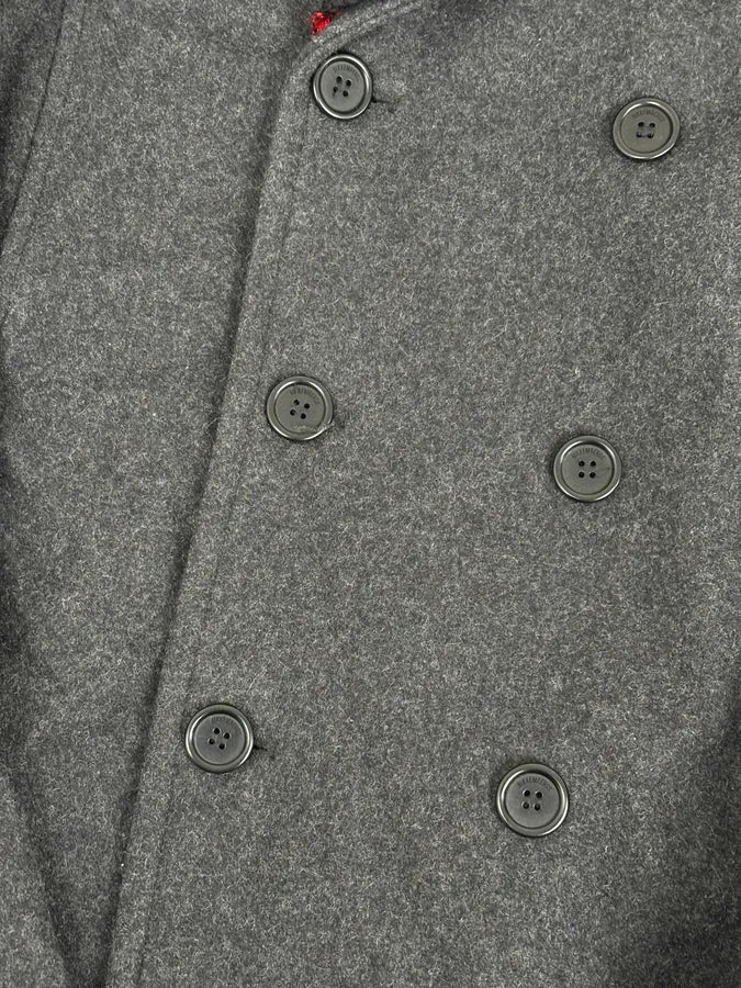 AW2009 Dirk Bikkembergs Grey Classy Wool Officer Jacket eaHnHFg 7