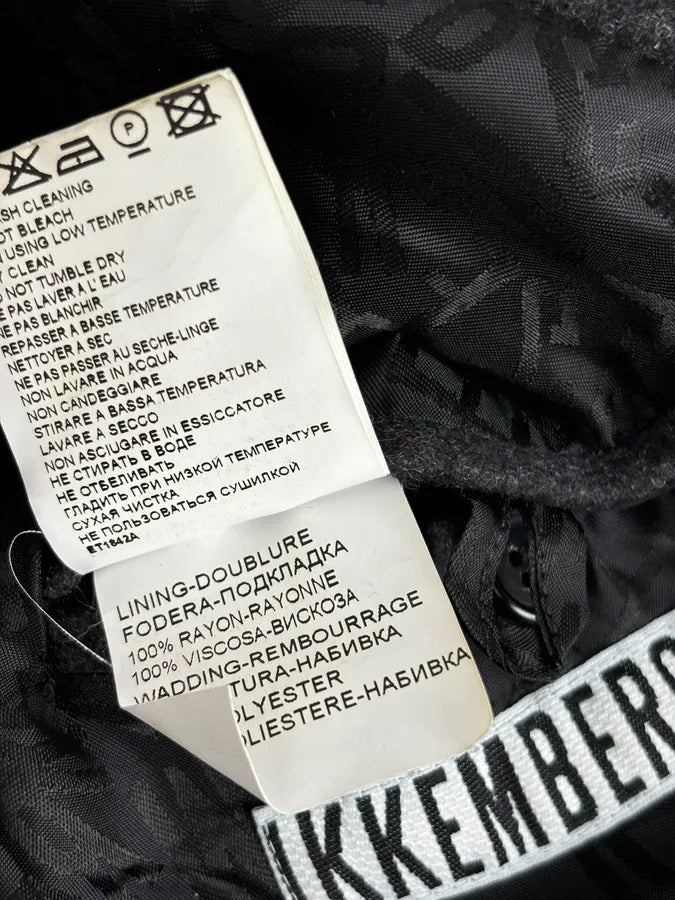 AW2009 Dirk Bikkembergs Grey Classy Wool Officer Jacket eaHnHFg 11