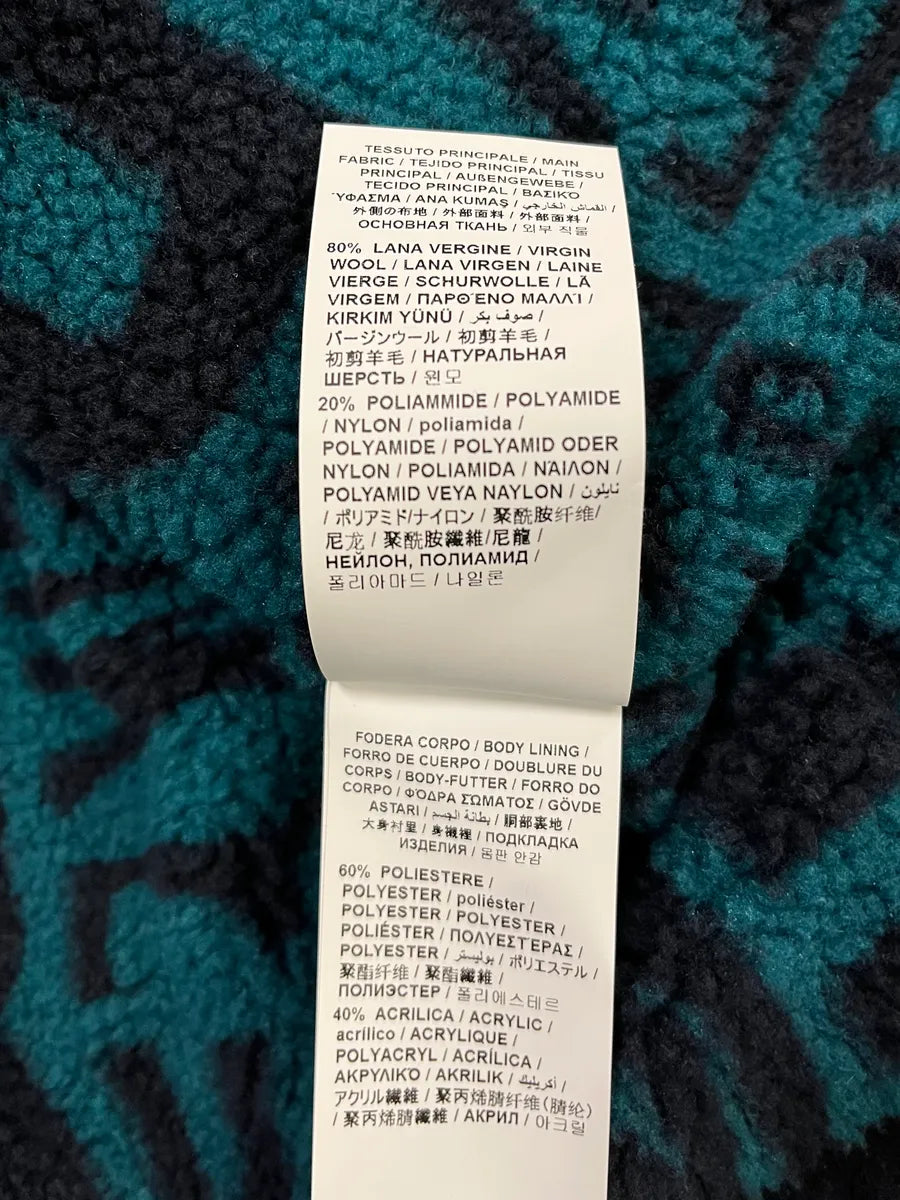 Dirk Bikkembergs Navy Wool Trucker Jacket ENiKdkt 10