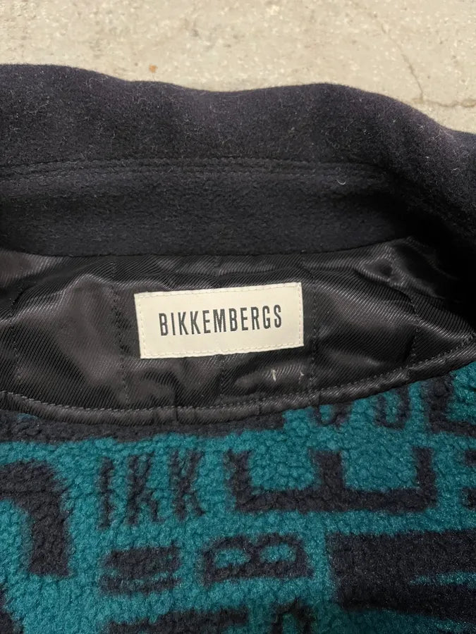 Dirk Bikkembergs Navy Wool Trucker Jacket ENiKdkt 8