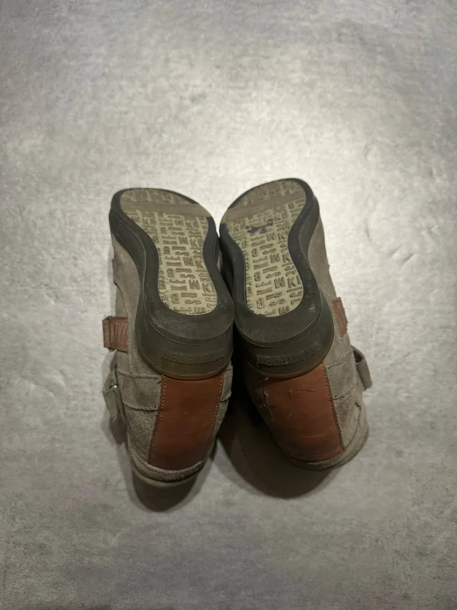 Dirk Bikkembergs Olive Scratch Heels sThWowg 4