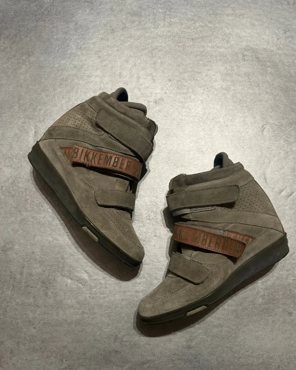 Dirk Bikkembergs Olive Scratch Heels sThWowg 7