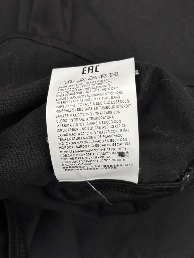 Dirk Bikkembergs Sport Couture Black Nylon Zip Polo Longsleeve YTsFxbB 9