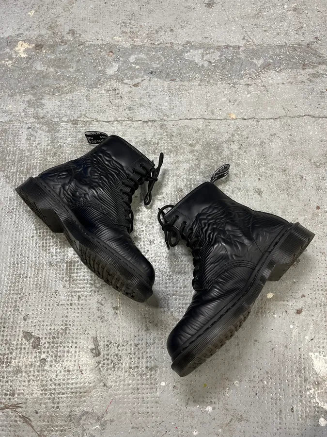 Doc Martens Joy Division Black Leather Boots (41eu/us8) QHdyHVO 1