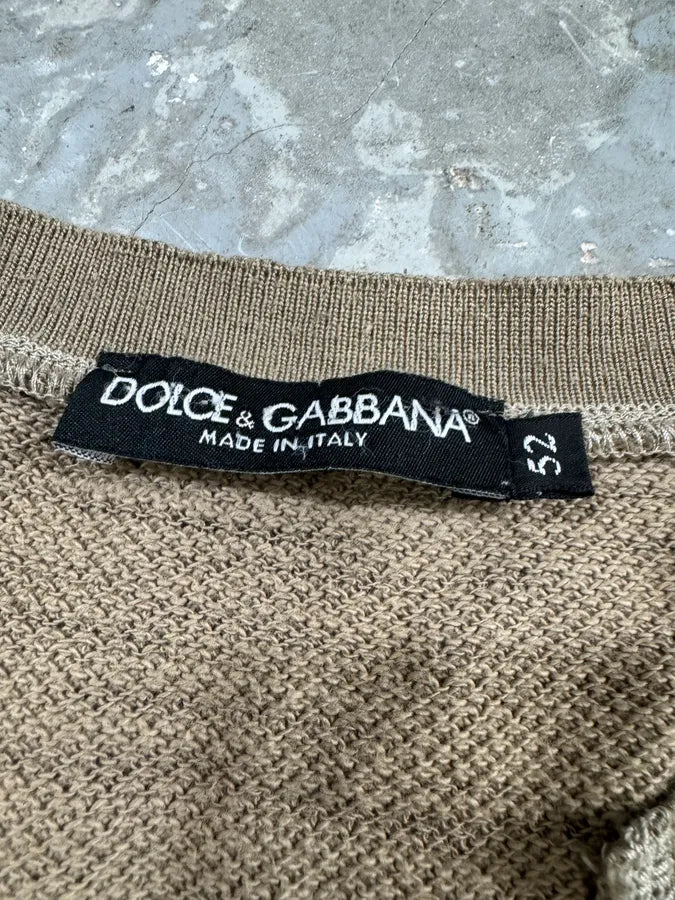 Dolce & Gabban Buttoned V-Neck Longsleeves (M/L) 6