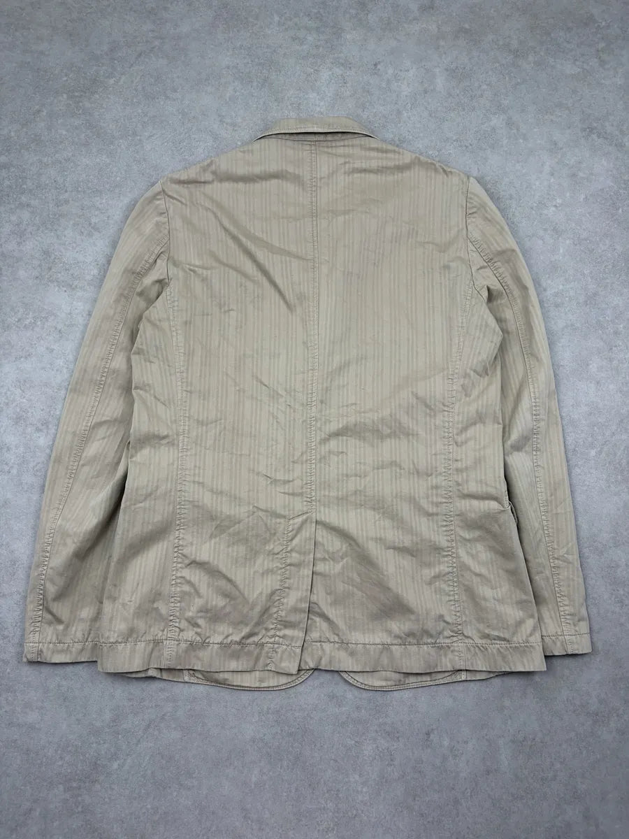 SS2006 Dolce & Gabbana Beige Light Blazer Jacket XEdVTdx 5