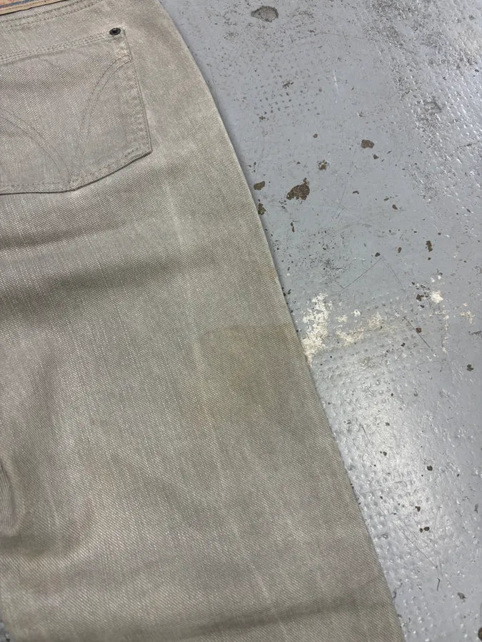2000s Dolce & Gabbana Grey Faded Denim Jeans lzzLHGh 10