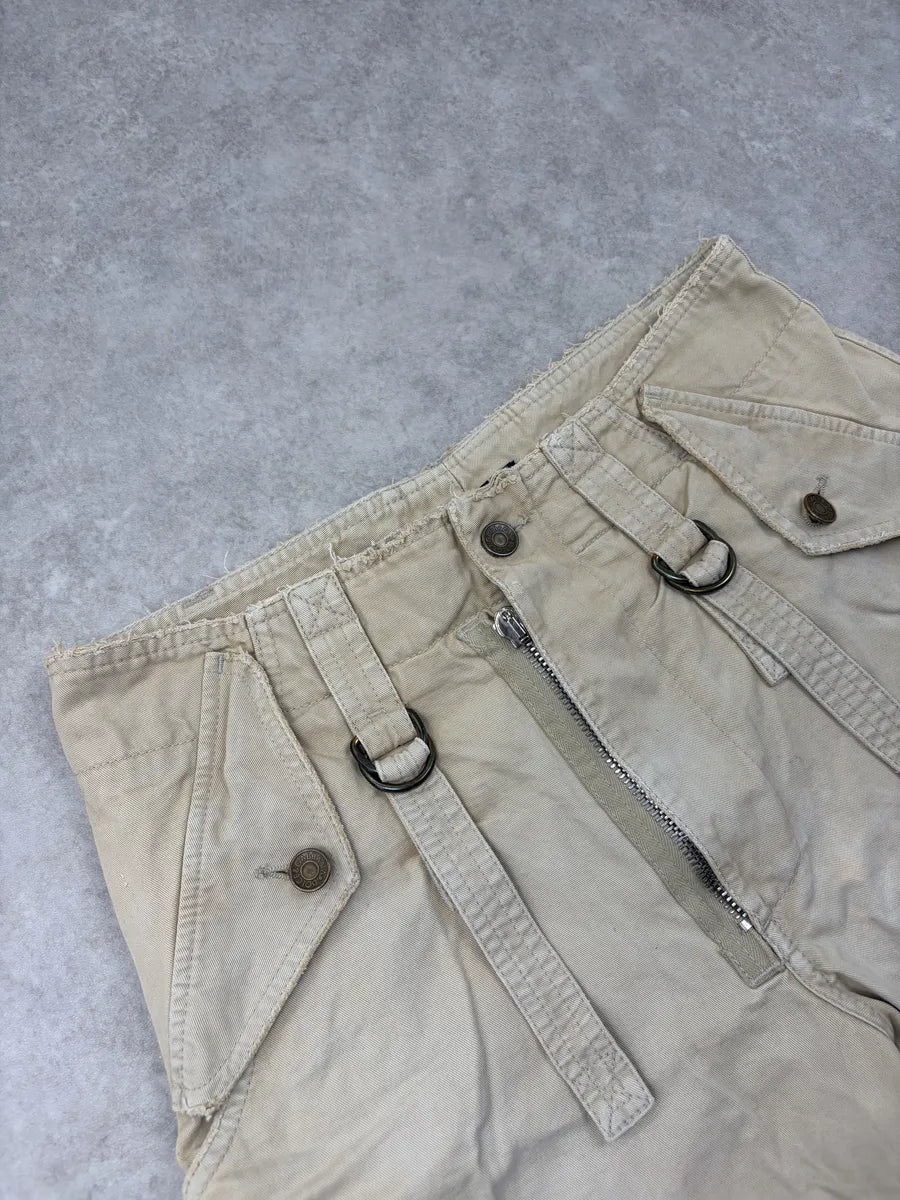 2010s Dolce & Gabbana Beige Cargo Shorts AbSfyAt 7