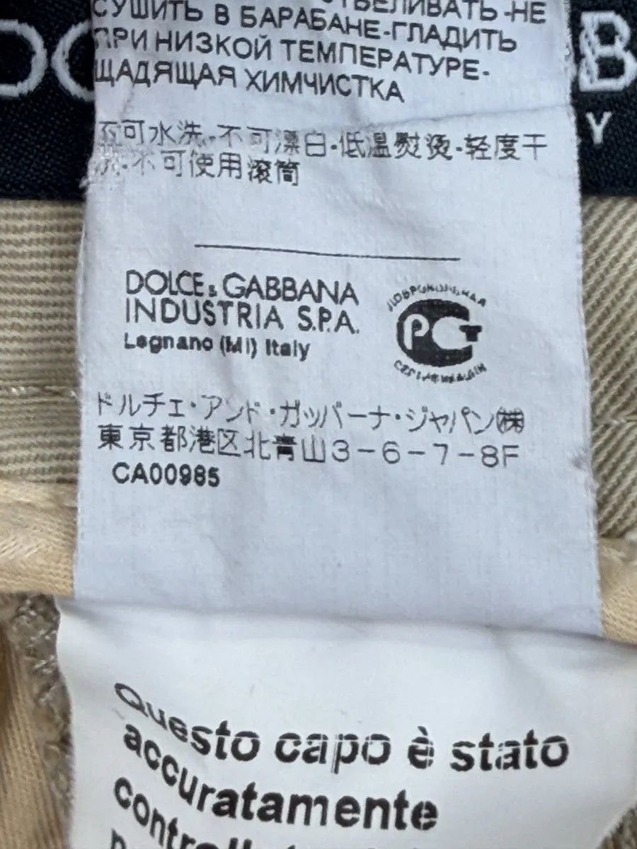2010s Dolce & Gabbana Beige Cargo Shorts AbSfyAt 12
