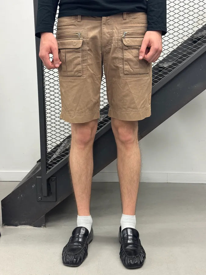 2000s Dolce & Gabbana Beige Cargo Shorts yViiXTA 1