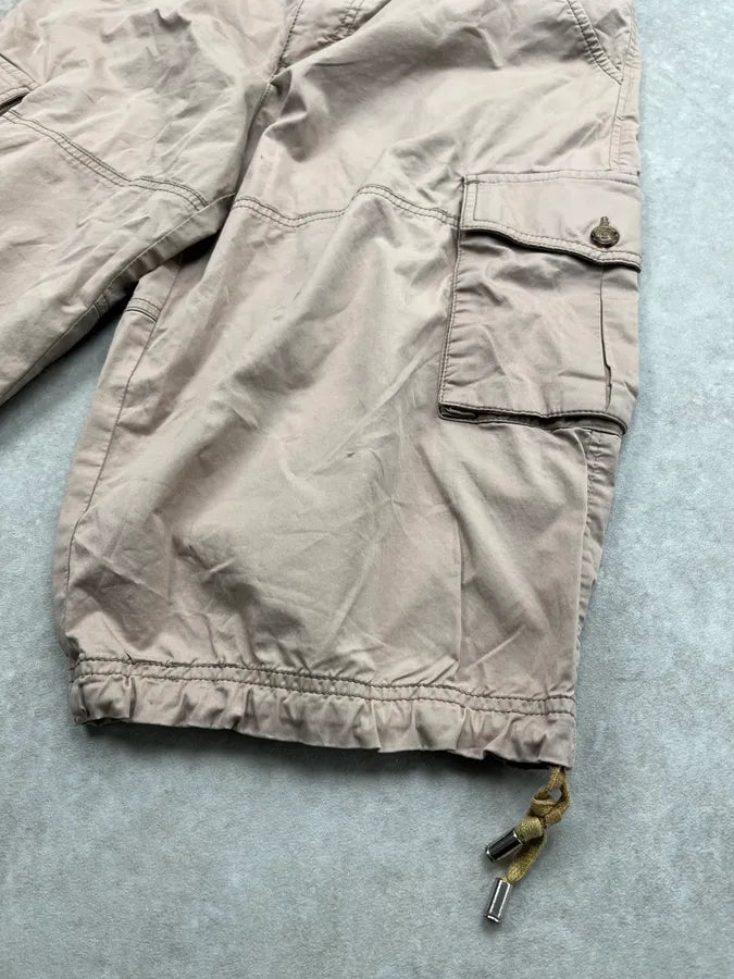 SS2008 Dolce & Gabbana Beige Cargo Shorts lxCEIFz 8