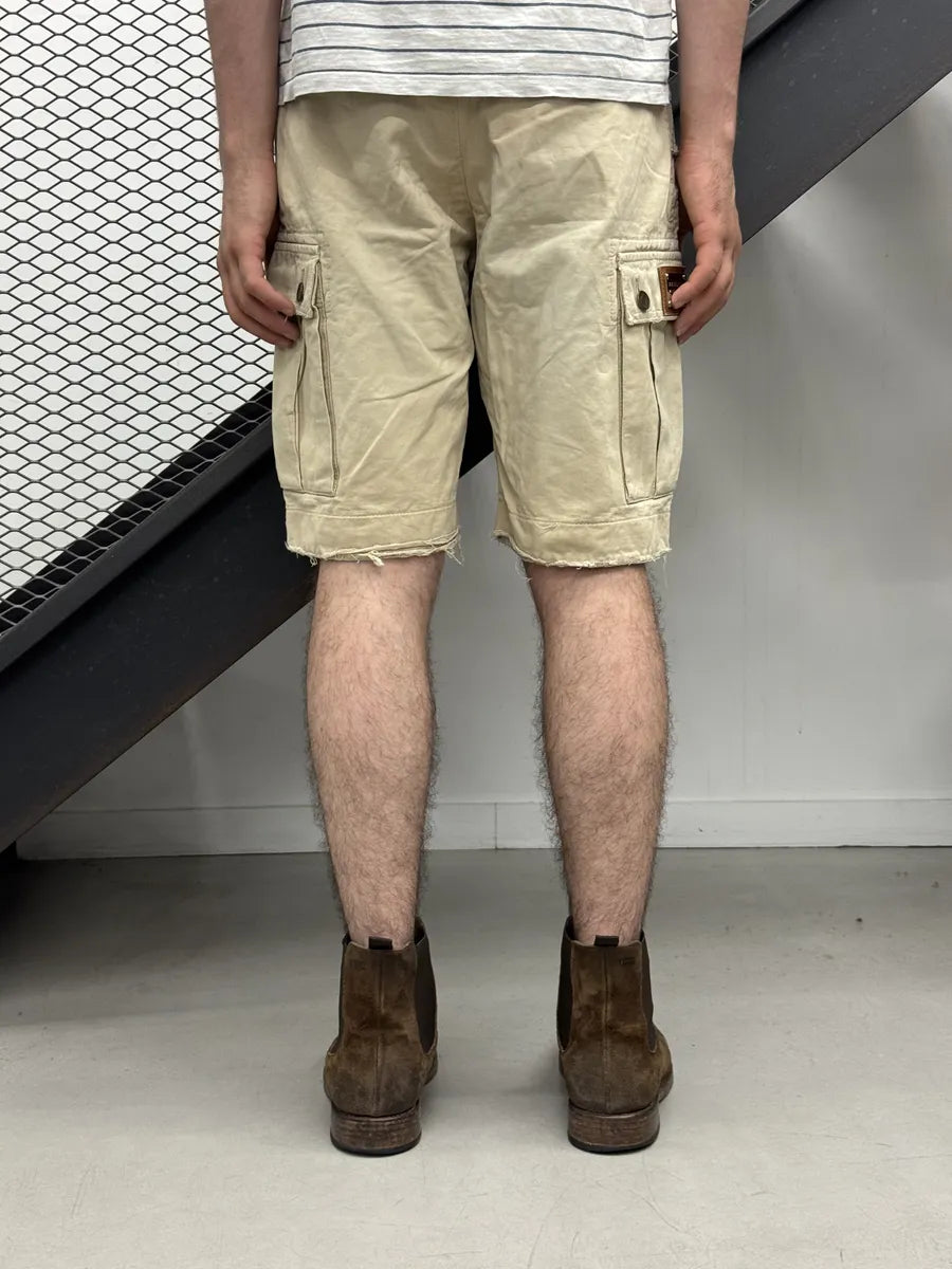 2010s Dolce & Gabbana Beige Cargo Shorts AbSfyAt 2
