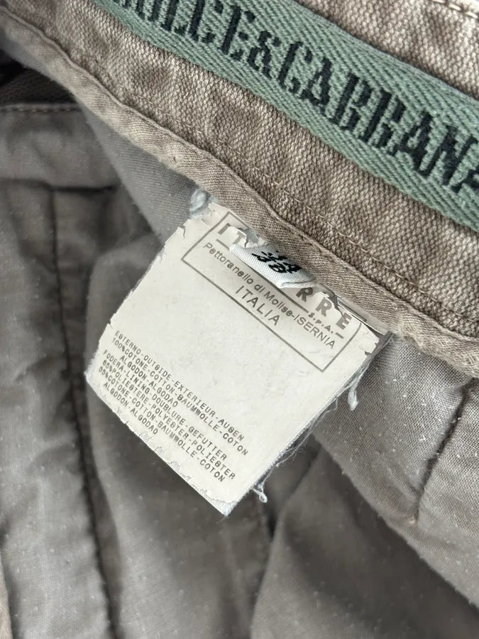 SS2006 Dolce & Gabbana Beige Cozy Cotton Pants aQdWfHV 11