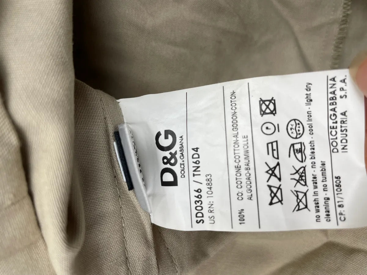 2000s Dolce & Gabbana Beige Bondage Multi-Pocket Cargo Dress rGuDNZs 10