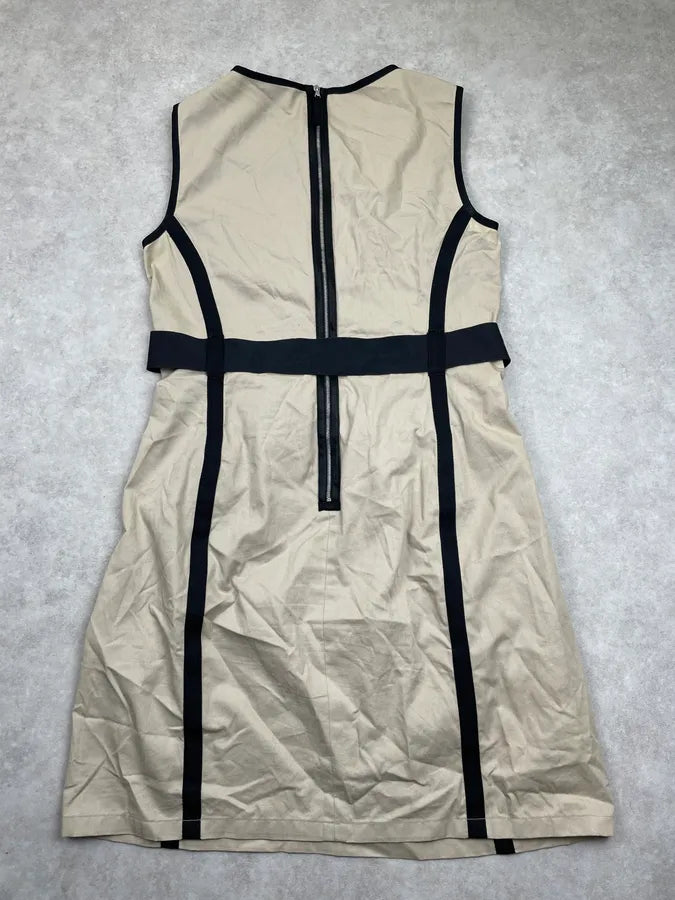 2000s Dolce & Gabbana Beige Bondage Multi-Pocket Cargo Dress rGuDNZs 5