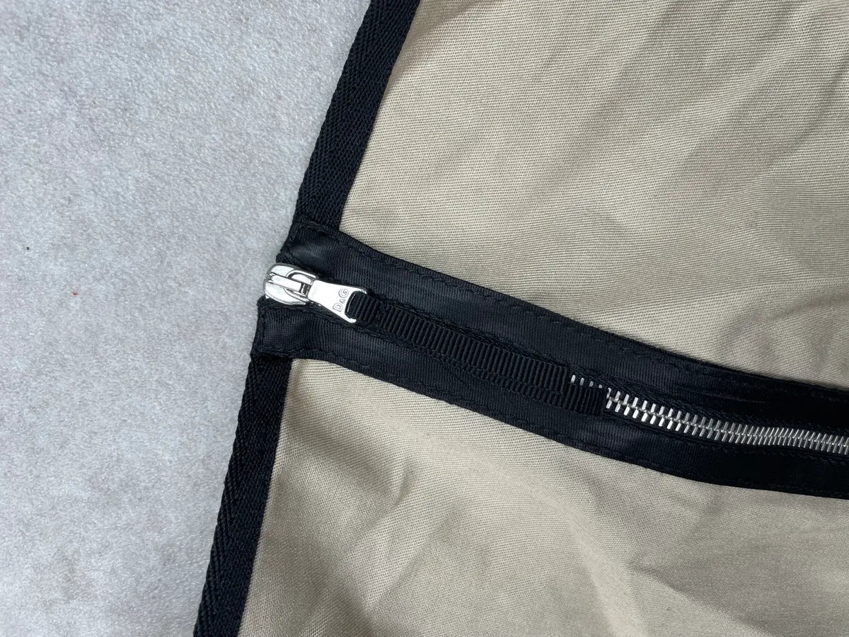 2000s Dolce & Gabbana Beige Bondage Multi-Pocket Cargo Dress rGuDNZs 9
