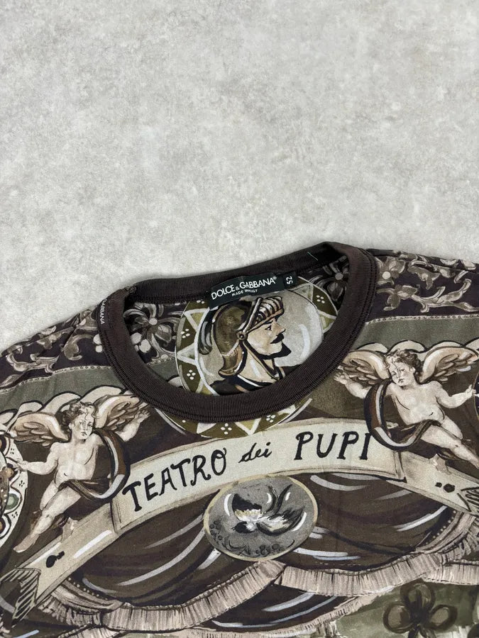 2010s Dolce & Gabbana Teatro Della Puppets T-Shirt EuhXgCU 3