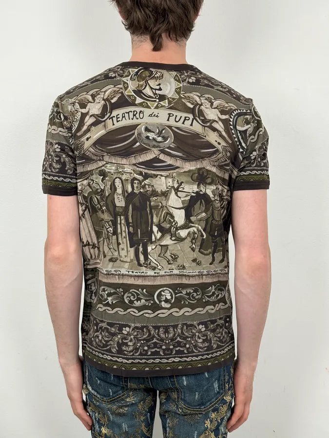 2010s Dolce & Gabbana Teatro Della Puppets T-Shirt EuhXgCU 2
