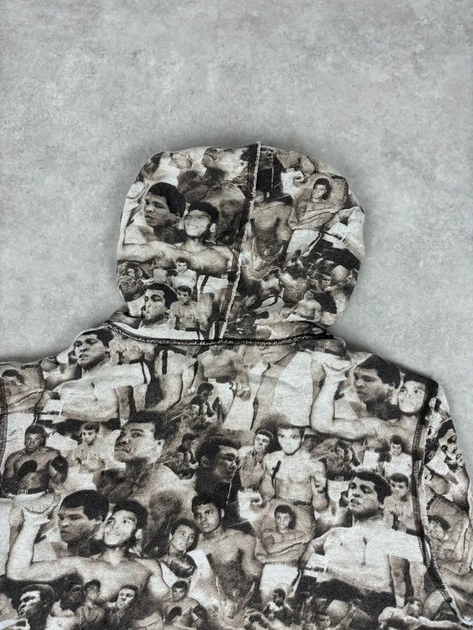 SS2011 Dolce & Gabbana Mohamed Ali Boxing Photo Print Hoodie wrEXNfF 5