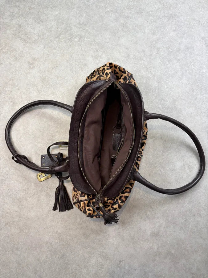 Dolce & Gabbana Beige Leopard Print Calf Hair Handle Bag SndDpbc 13