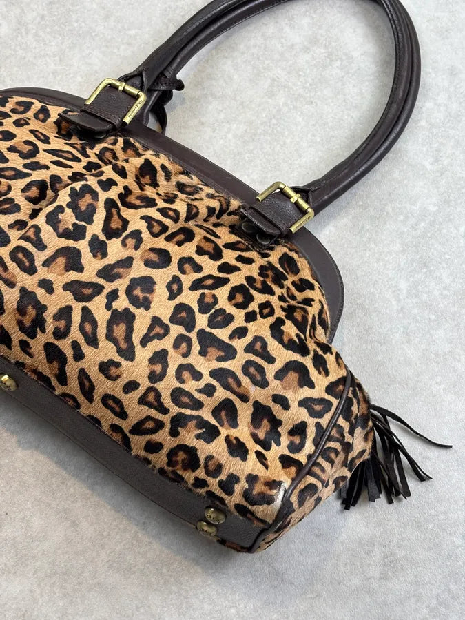 Dolce & Gabbana Beige Leopard Print Calf Hair Handle Bag SndDpbc 8