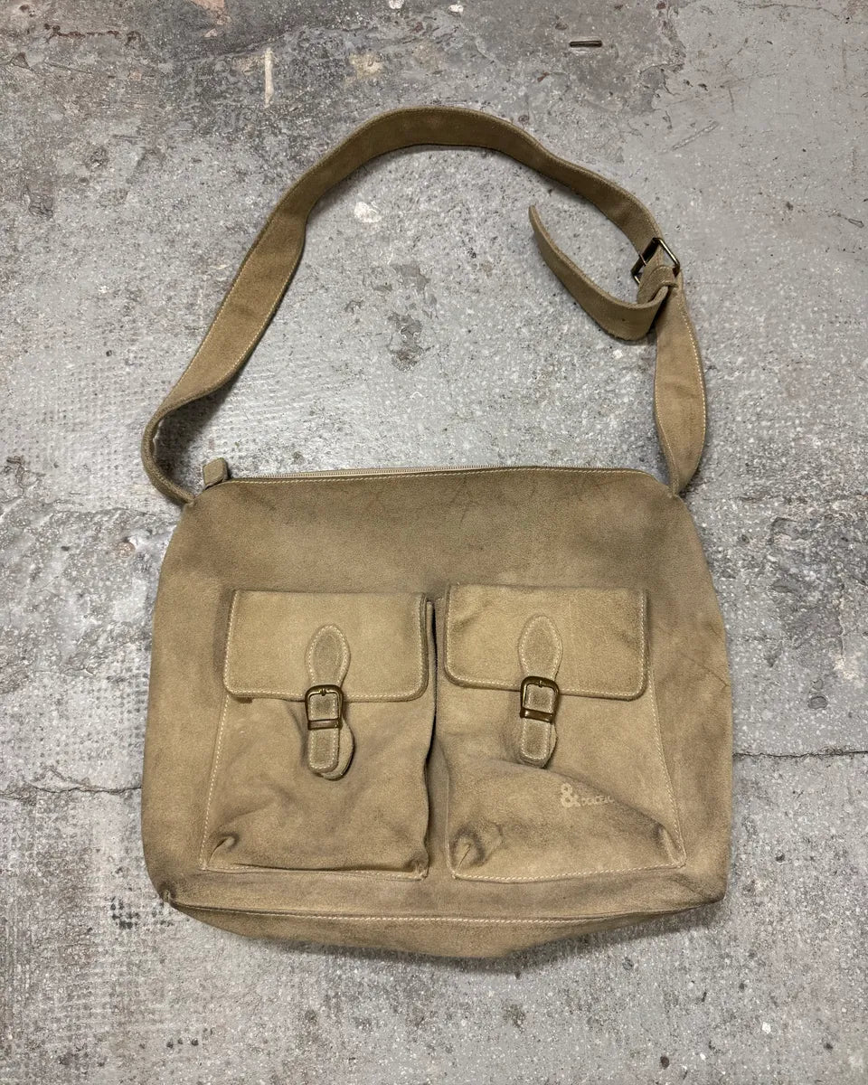 Dolce & Gabbana Beige Suede Bag (OS) 0