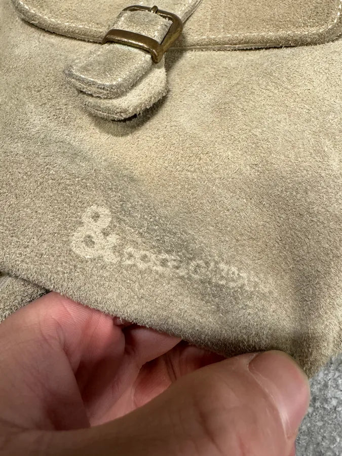 Dolce & Gabbana Beige Suede Bag (OS) 2