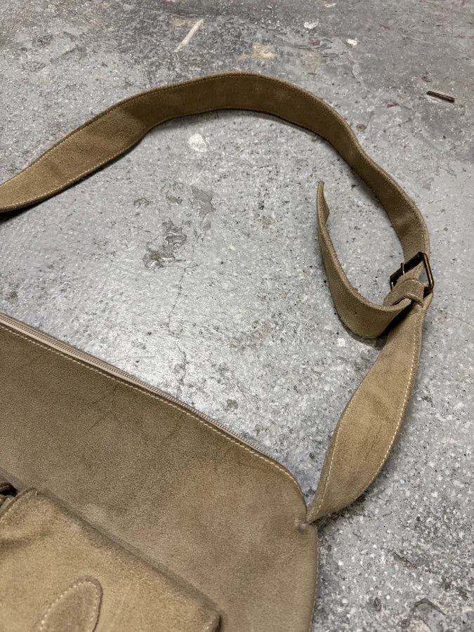 Dolce & Gabbana Beige Suede Bag (OS) 7