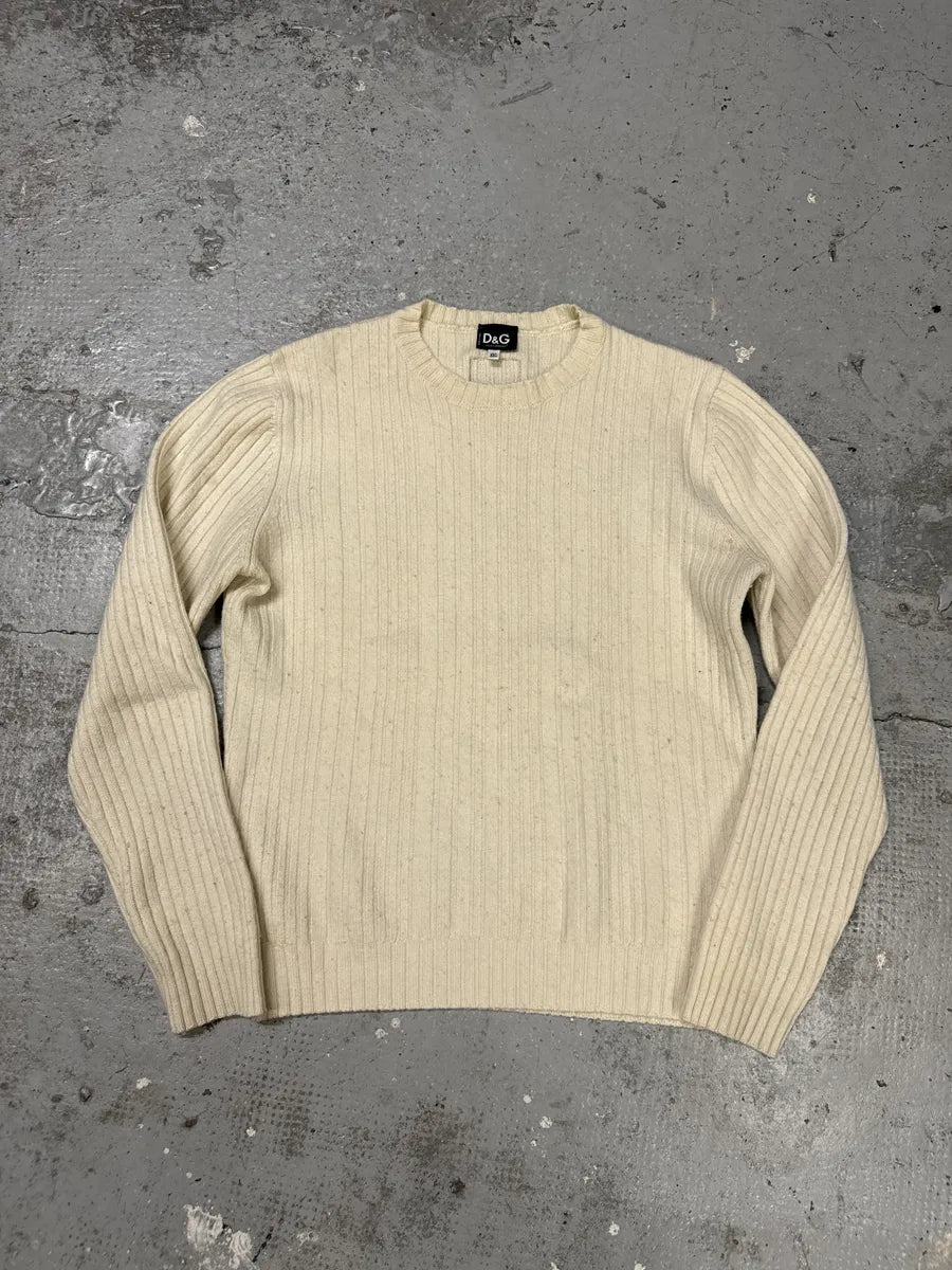 Dolce & Gabbana Beige Wool Sweater jKuAIUh 0