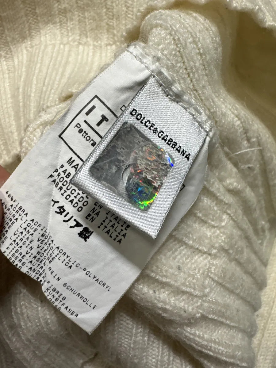 Dolce & Gabbana Beige Wool Sweater jKuAIUh 7