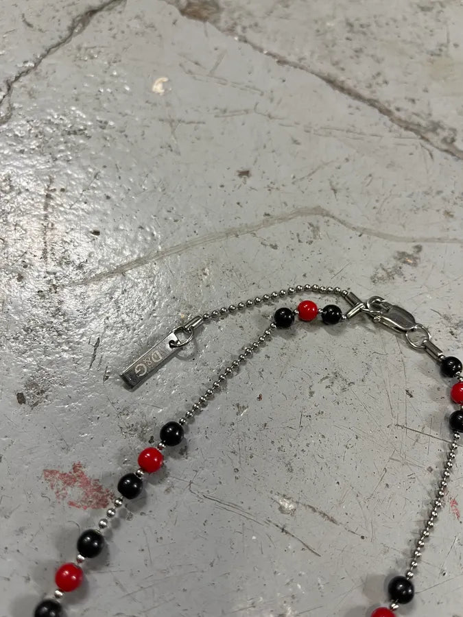 Dolce & Gabbana Black & Red Cross Necklace aOnDMxV 3
