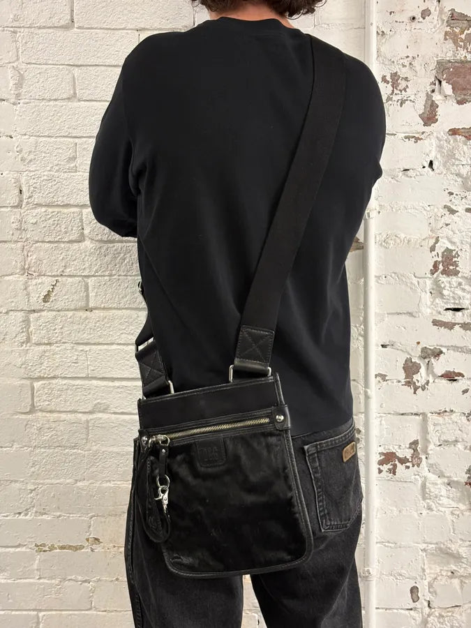Dolce & Gabbana Black Calf Hair Crossbody Bag pSgCjqw 1