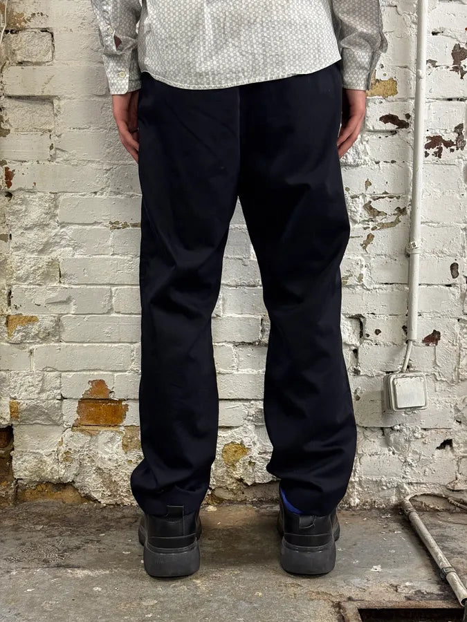 2000s Dolce & Gabbana Black Classy Striped Pants GKDYHXW 2