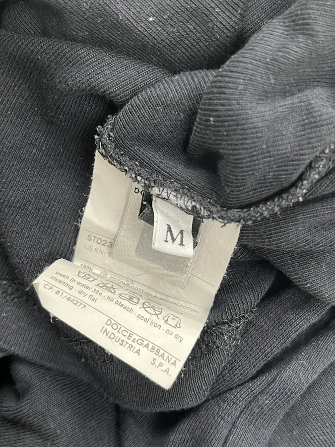 AW2003 Dolce & Gabbana Black Belt Strap Tank Top QjxdVBE 7