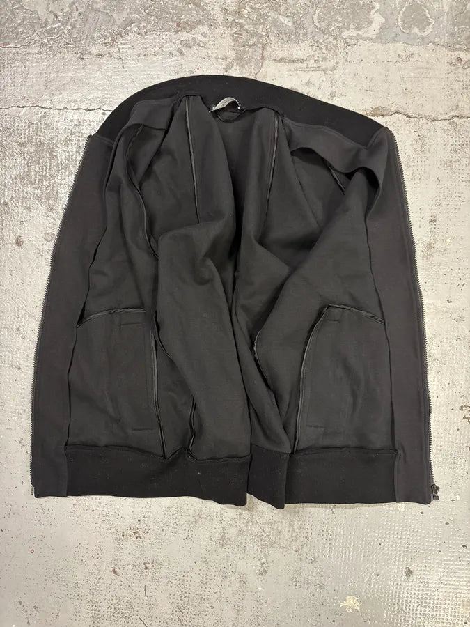 2010s Dolce & Gabbana Black Contrast Stripe Bomber Jacket iamQDfy 6