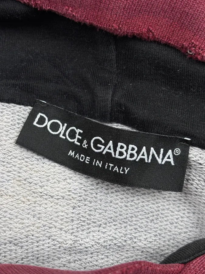 AW2019 Dolce & Gabbana Black King Crown Hoodie UQHAKRD 8