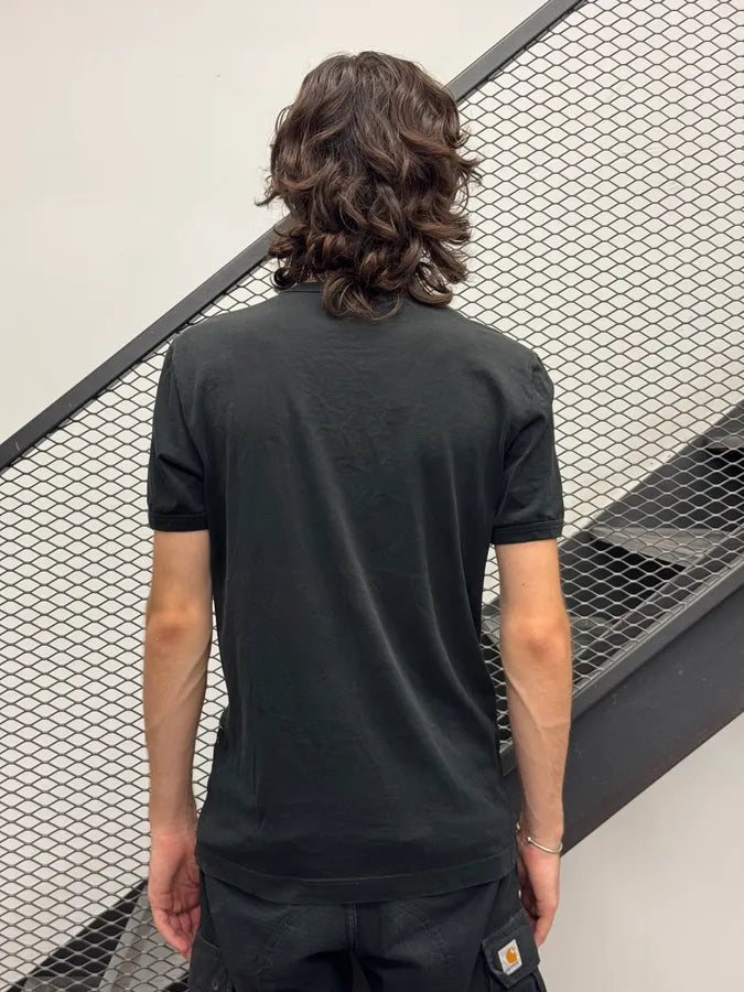 2010s Dolce & Gabbana Black Floral Heart T-Shirt DVxnmvv 2