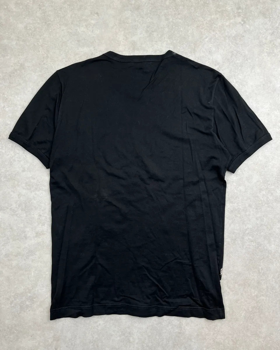 2010s Dolce & Gabbana Black Royal Floral T-Shirt uqzEmWI 1